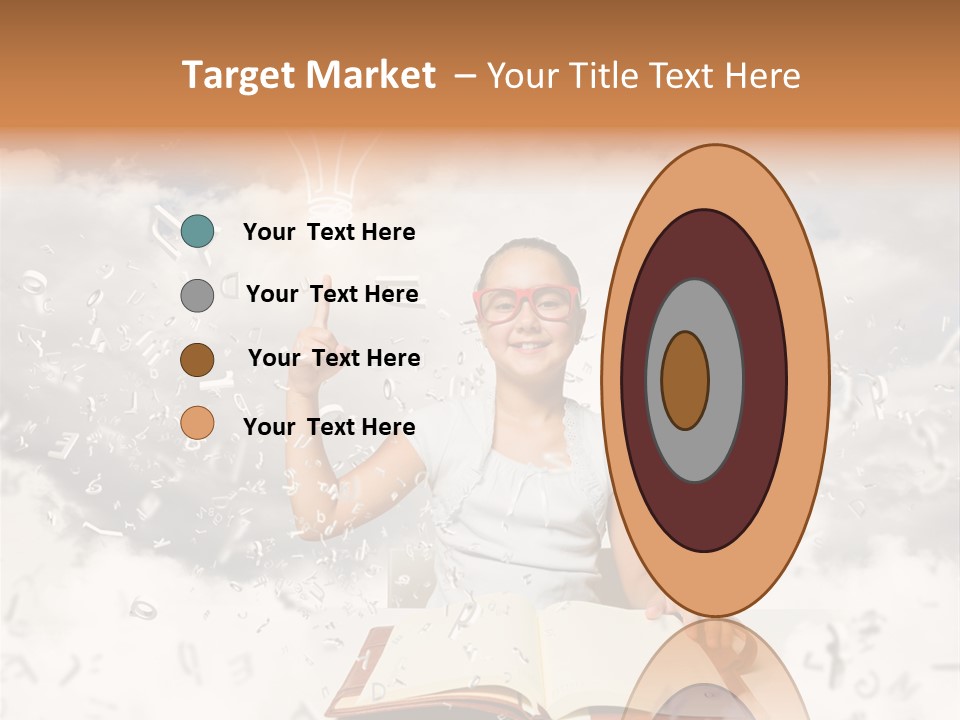 Scholar Book Pupil PowerPoint Template