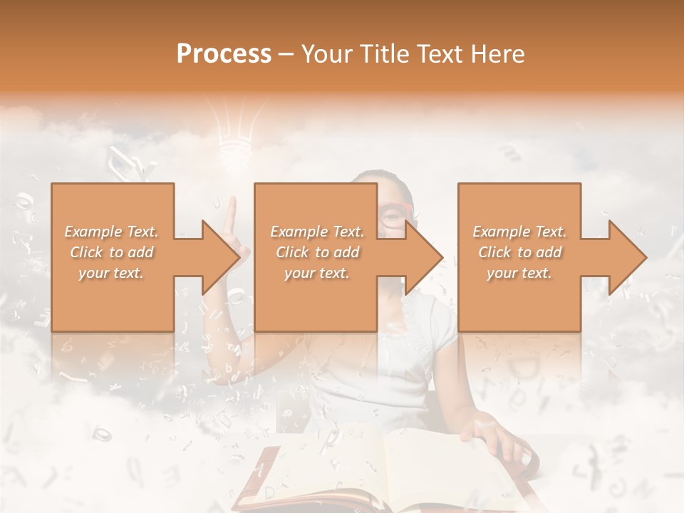 Scholar Book Pupil PowerPoint Template
