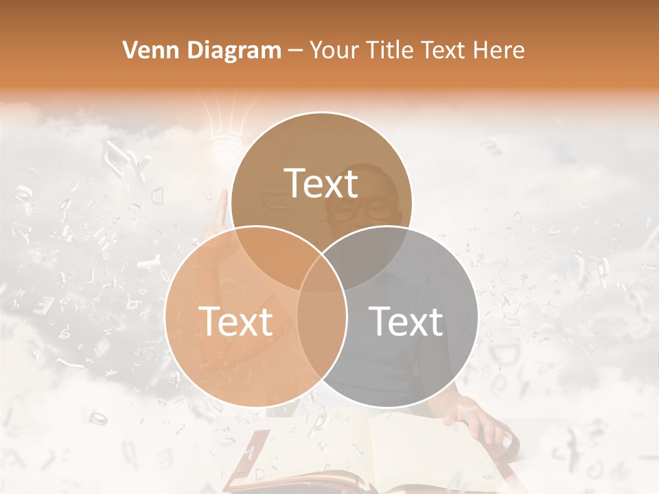 Scholar Book Pupil PowerPoint Template