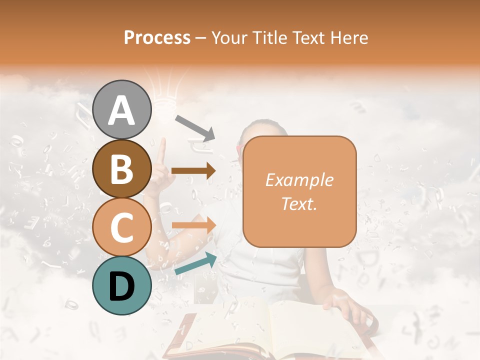 Scholar Book Pupil PowerPoint Template