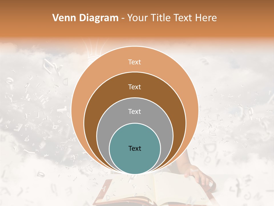 Scholar Book Pupil PowerPoint Template