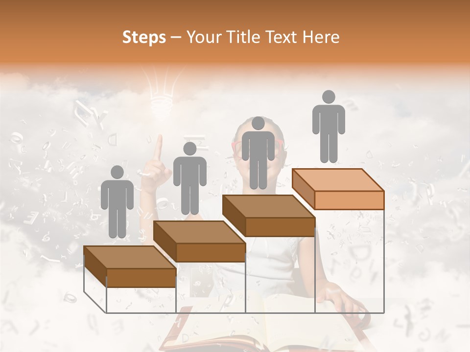 Scholar Book Pupil PowerPoint Template