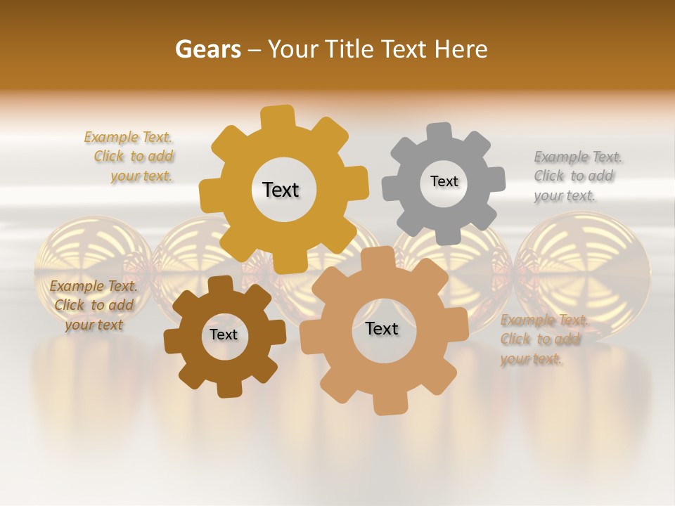 Ball Future Techno PowerPoint Template