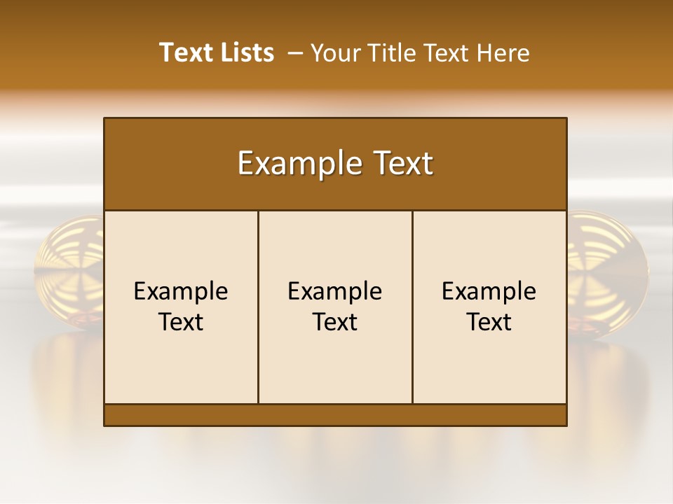 Ball Future Techno PowerPoint Template