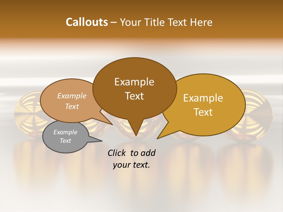 Ball Future Techno PowerPoint Template