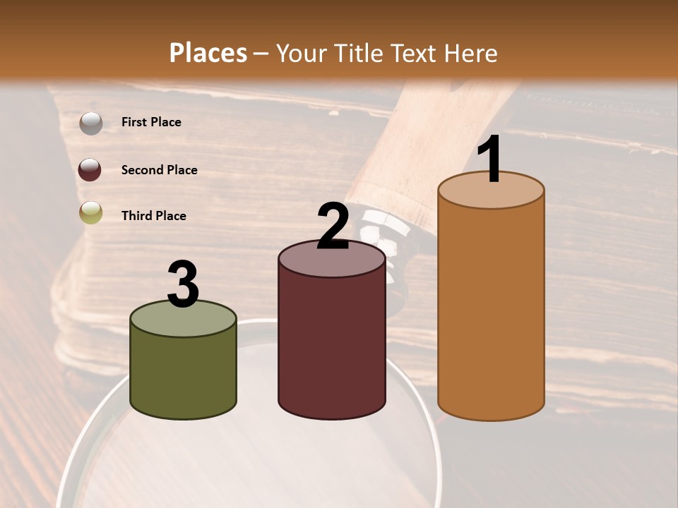 Dark Blue Page PowerPoint Template