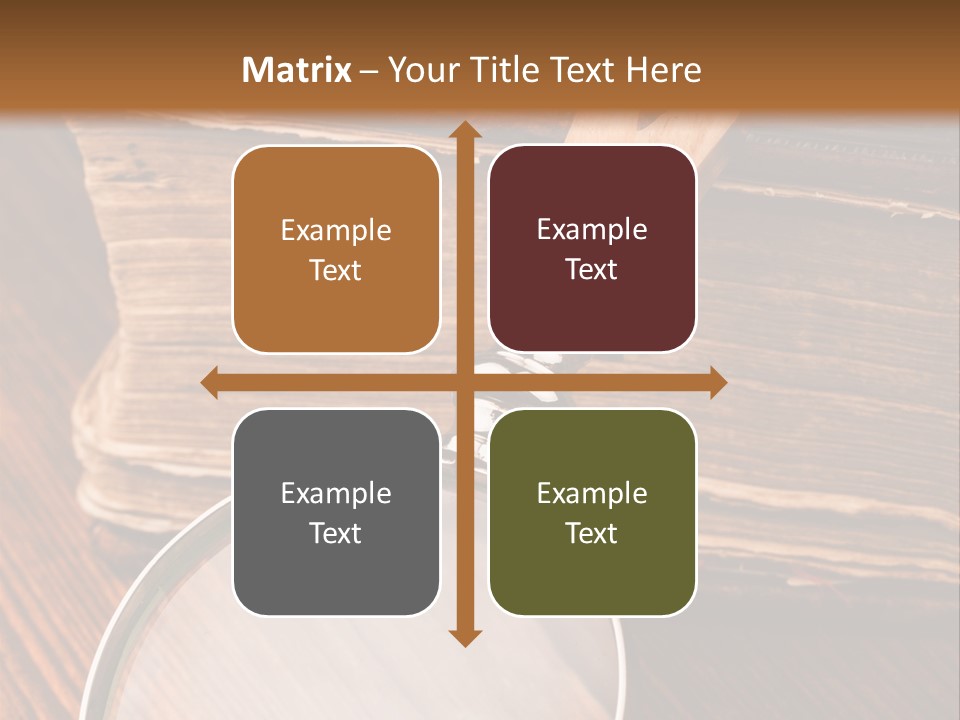 Dark Blue Page PowerPoint Template