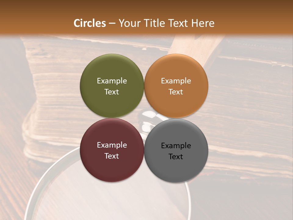 Dark Blue Page PowerPoint Template