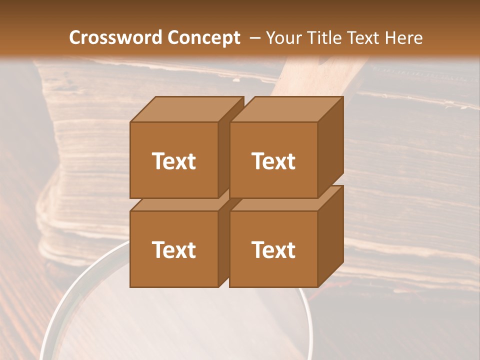 Dark Blue Page PowerPoint Template