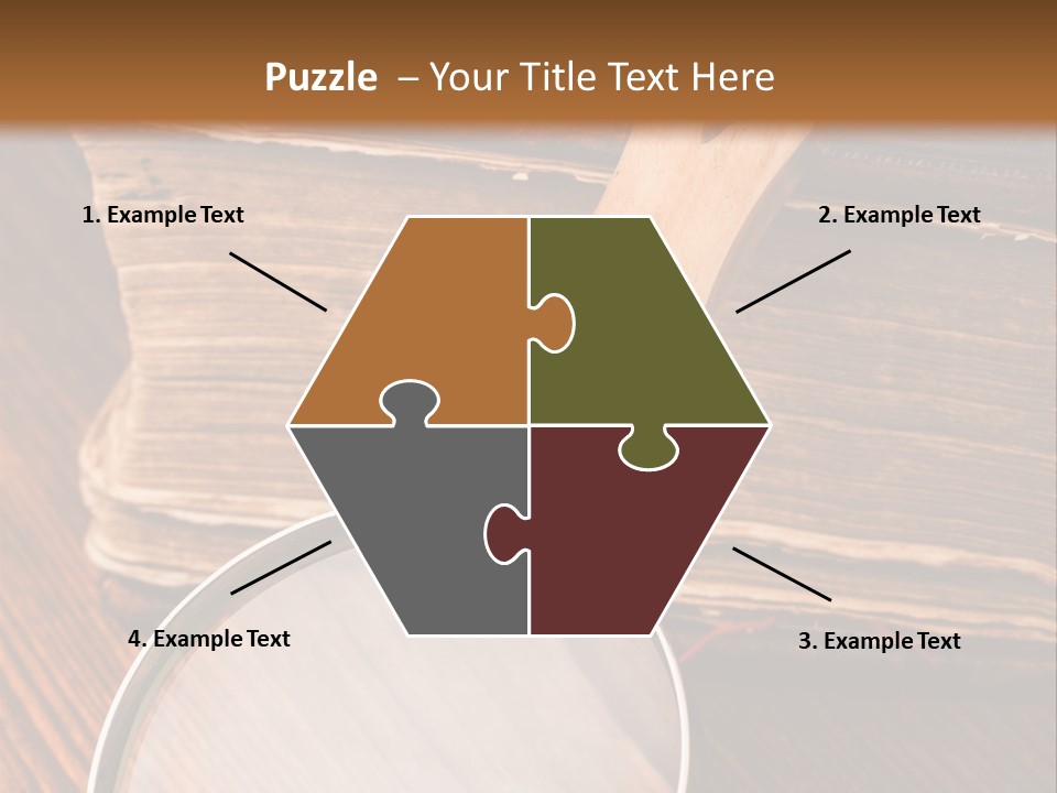 Dark Blue Page PowerPoint Template