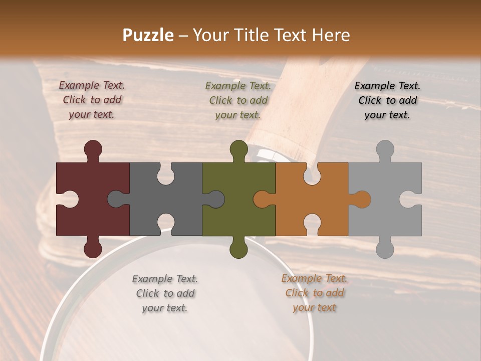 Dark Blue Page PowerPoint Template