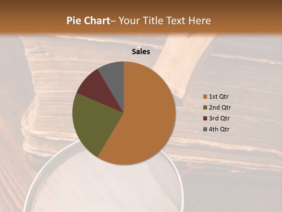 Dark Blue Page PowerPoint Template