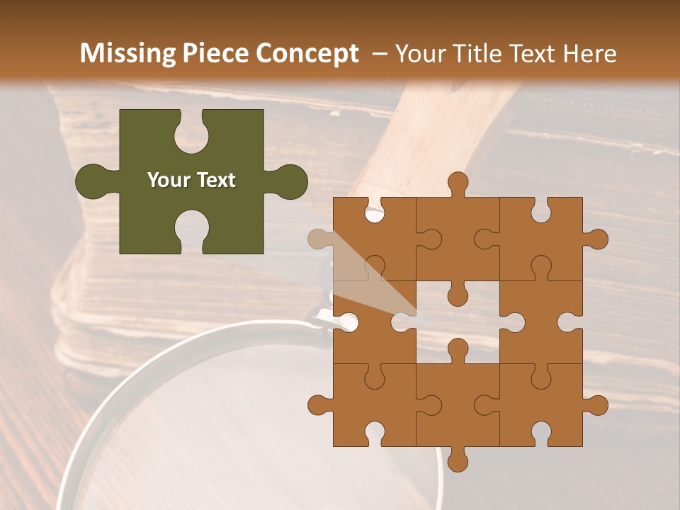 Dark Blue Page PowerPoint Template