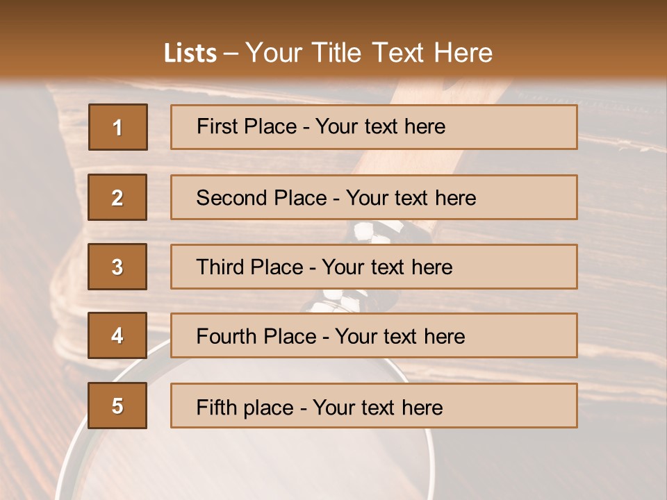 Dark Blue Page PowerPoint Template
