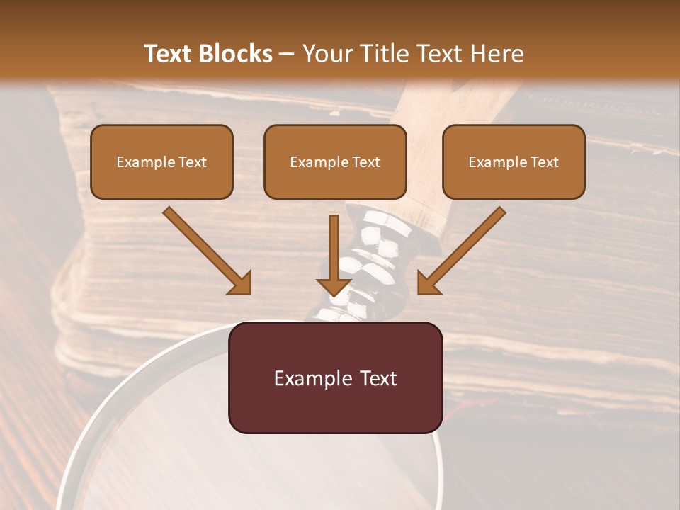 Dark Blue Page PowerPoint Template