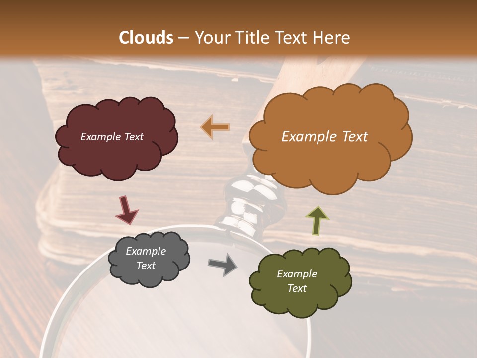 Dark Blue Page PowerPoint Template