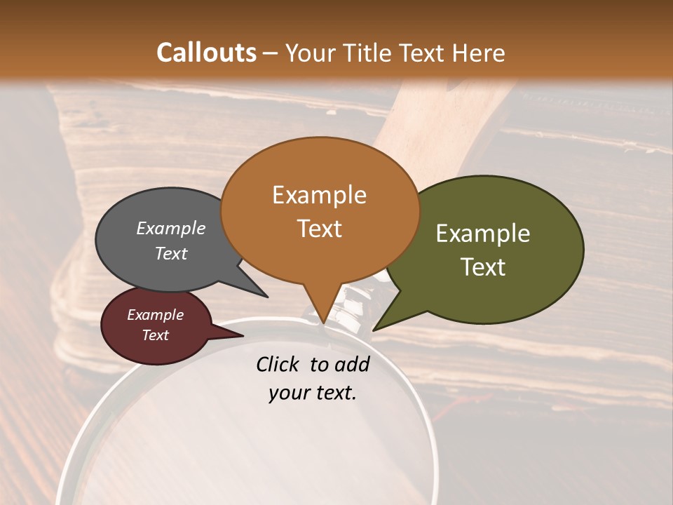 Dark Blue Page PowerPoint Template