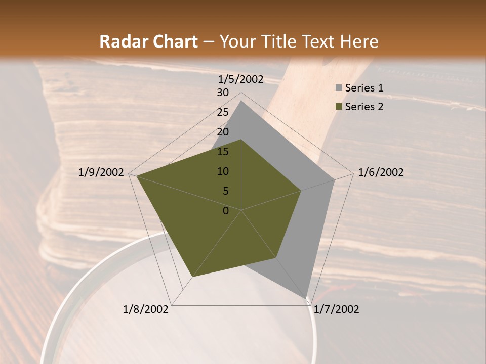 Dark Blue Page PowerPoint Template