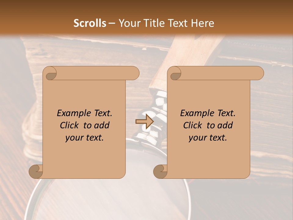 Dark Blue Page PowerPoint Template