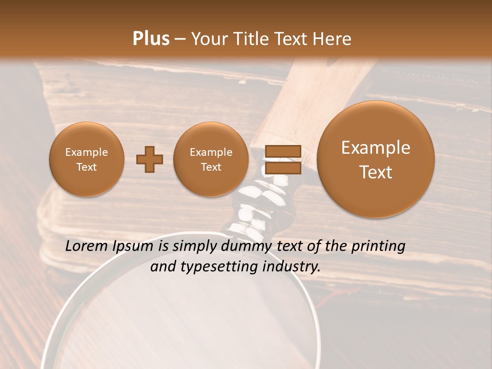 Dark Blue Page PowerPoint Template