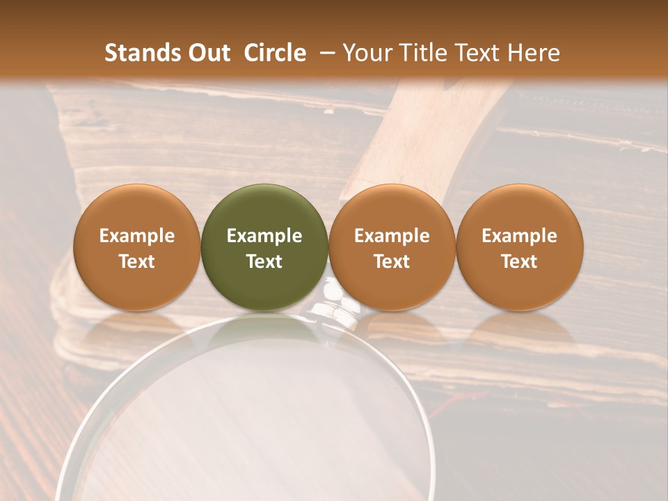 Dark Blue Page PowerPoint Template