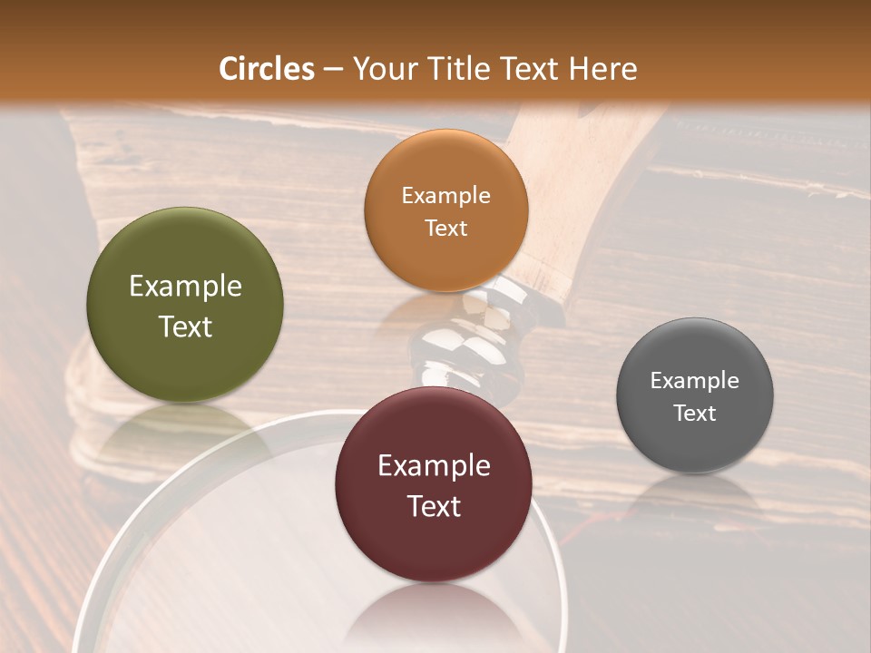 Dark Blue Page PowerPoint Template