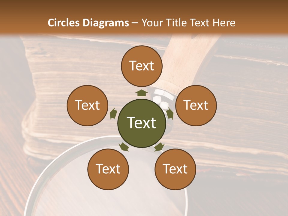 Dark Blue Page PowerPoint Template