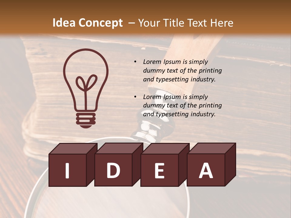 Dark Blue Page PowerPoint Template