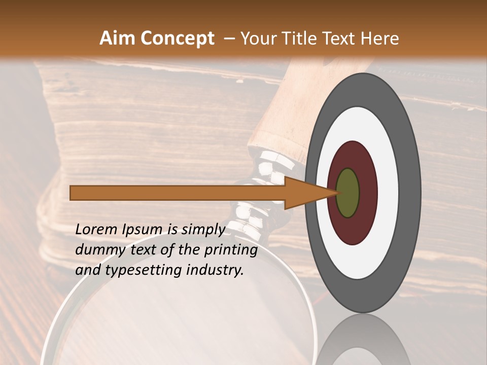 Dark Blue Page PowerPoint Template