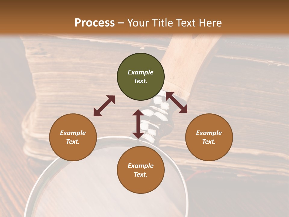 Dark Blue Page PowerPoint Template