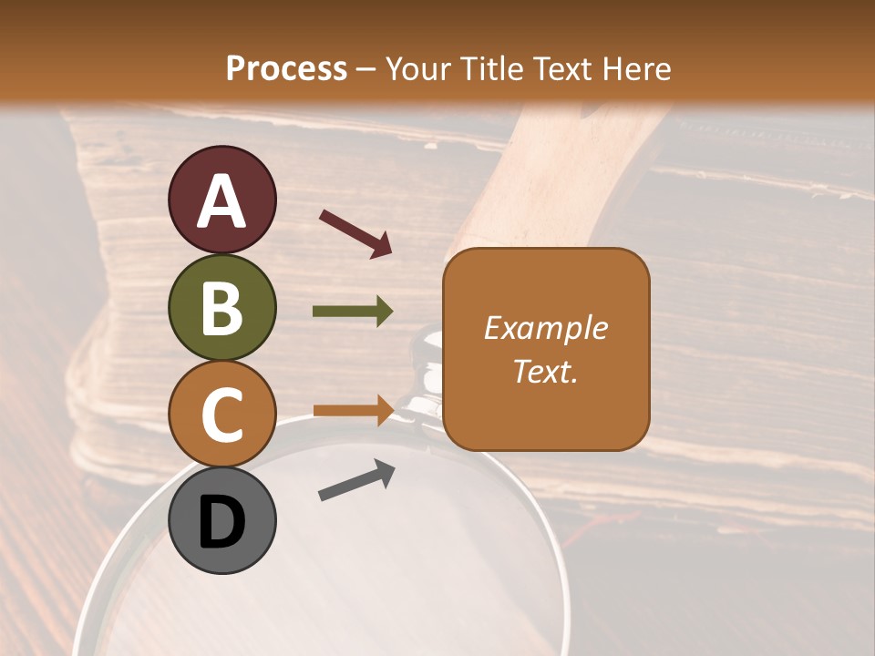 Dark Blue Page PowerPoint Template