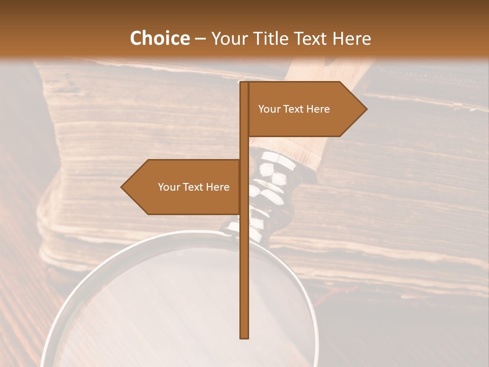 Dark Blue Page PowerPoint Template