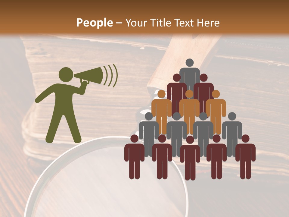 Dark Blue Page PowerPoint Template