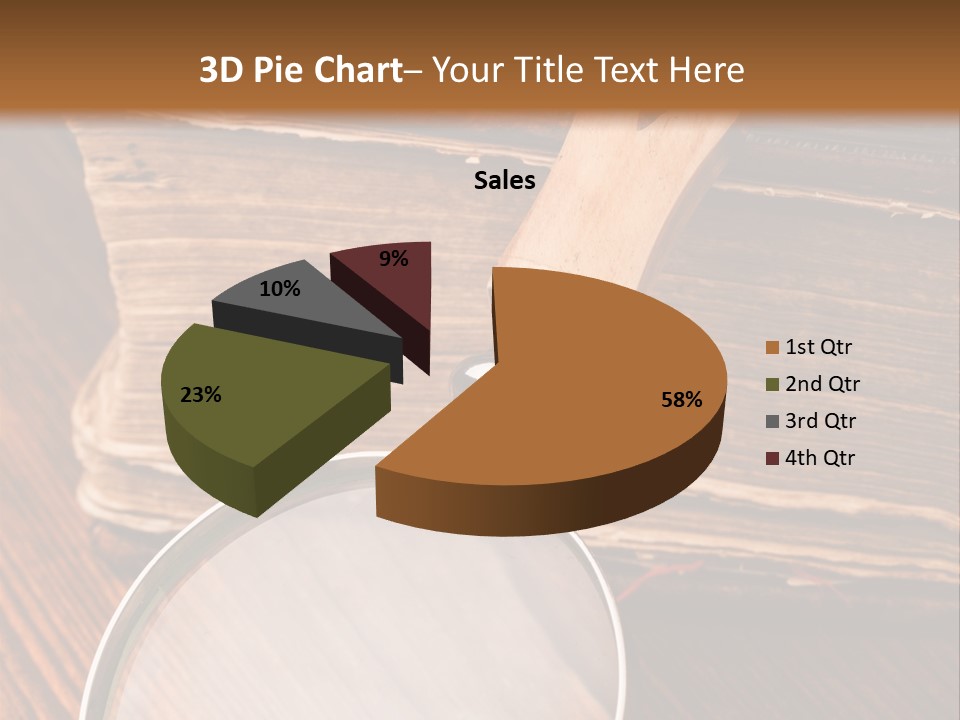 Dark Blue Page PowerPoint Template