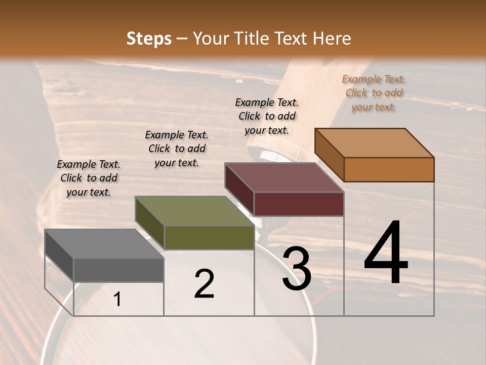 Dark Blue Page PowerPoint Template