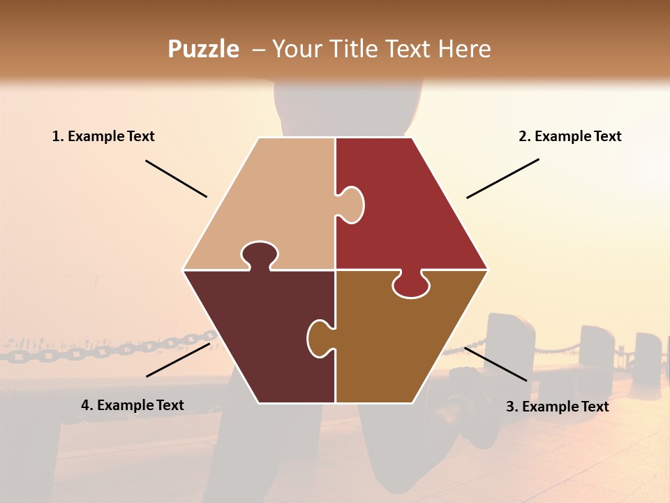 Person Free Sunrise PowerPoint Template