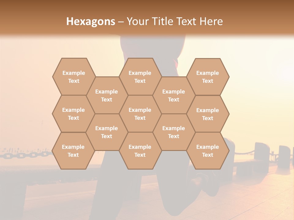 Person Free Sunrise PowerPoint Template