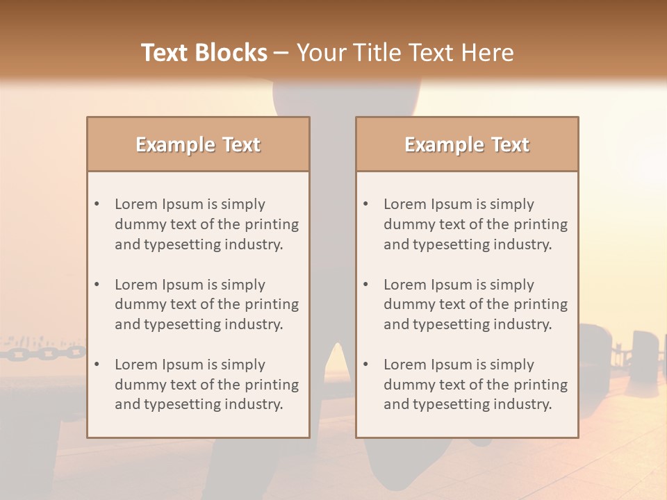 Person Free Sunrise PowerPoint Template