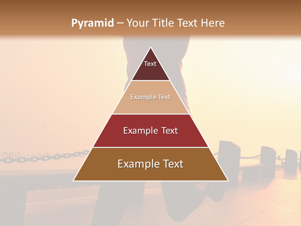 Person Free Sunrise PowerPoint Template