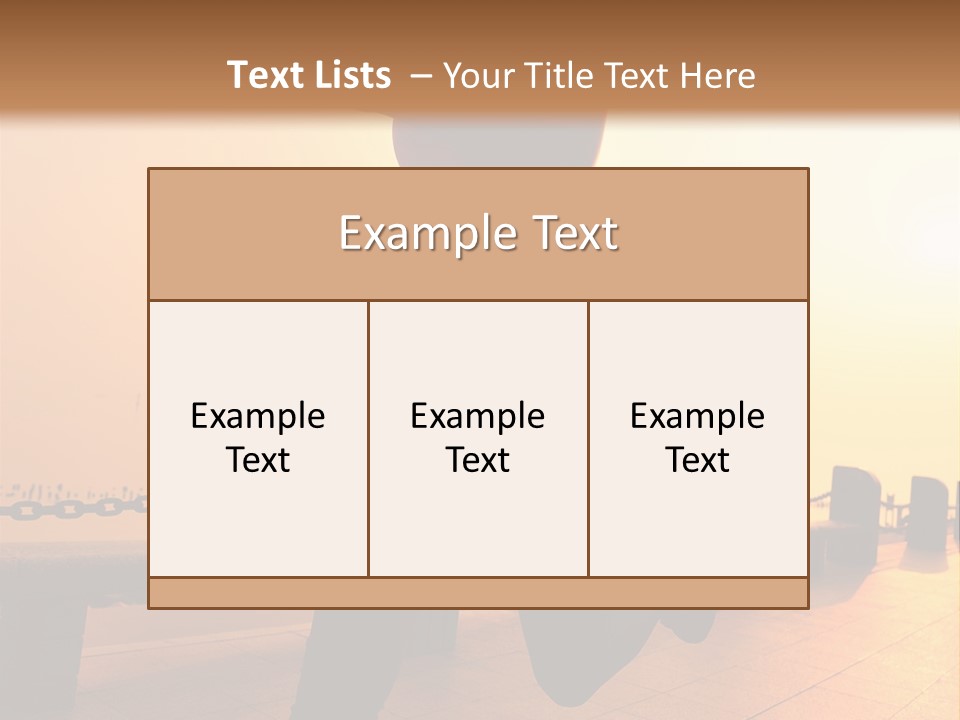 Person Free Sunrise PowerPoint Template