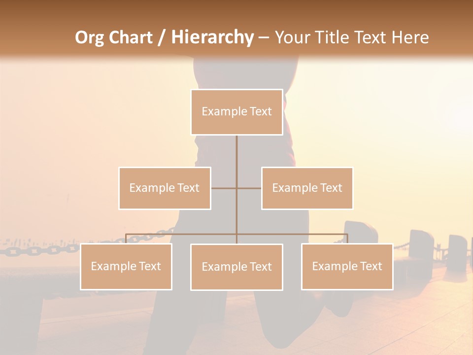 Person Free Sunrise PowerPoint Template