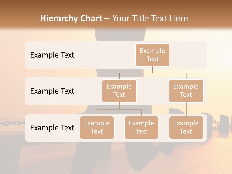 Person Free Sunrise PowerPoint Template