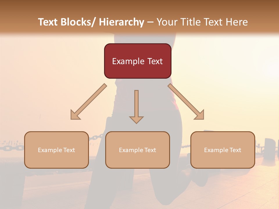 Person Free Sunrise PowerPoint Template