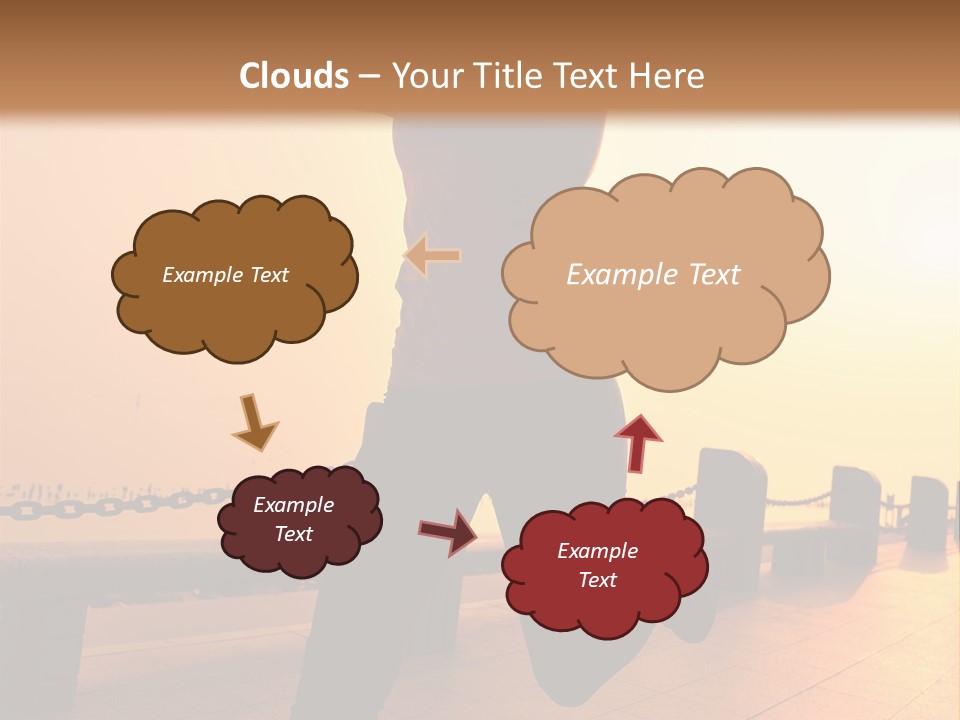 Person Free Sunrise PowerPoint Template