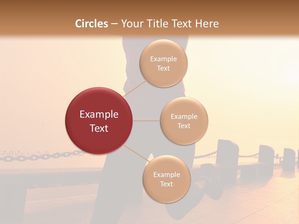 Person Free Sunrise PowerPoint Template