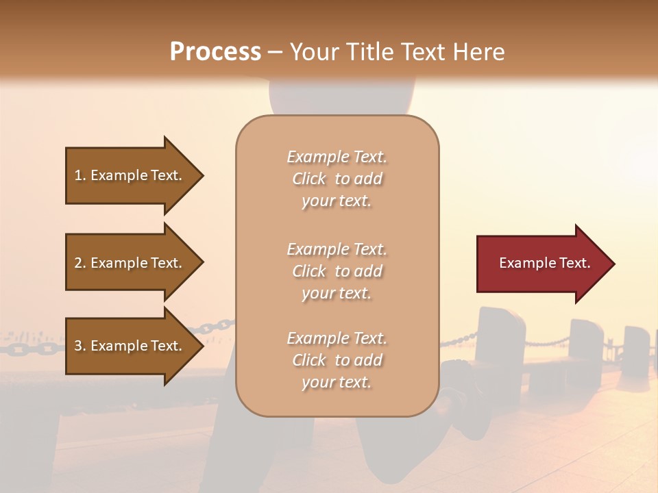 Person Free Sunrise PowerPoint Template