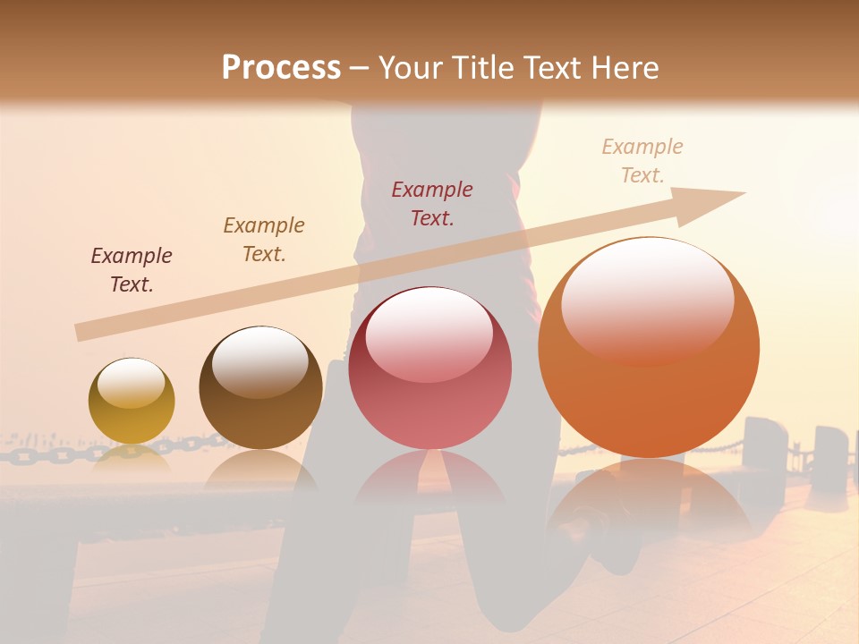 Person Free Sunrise PowerPoint Template