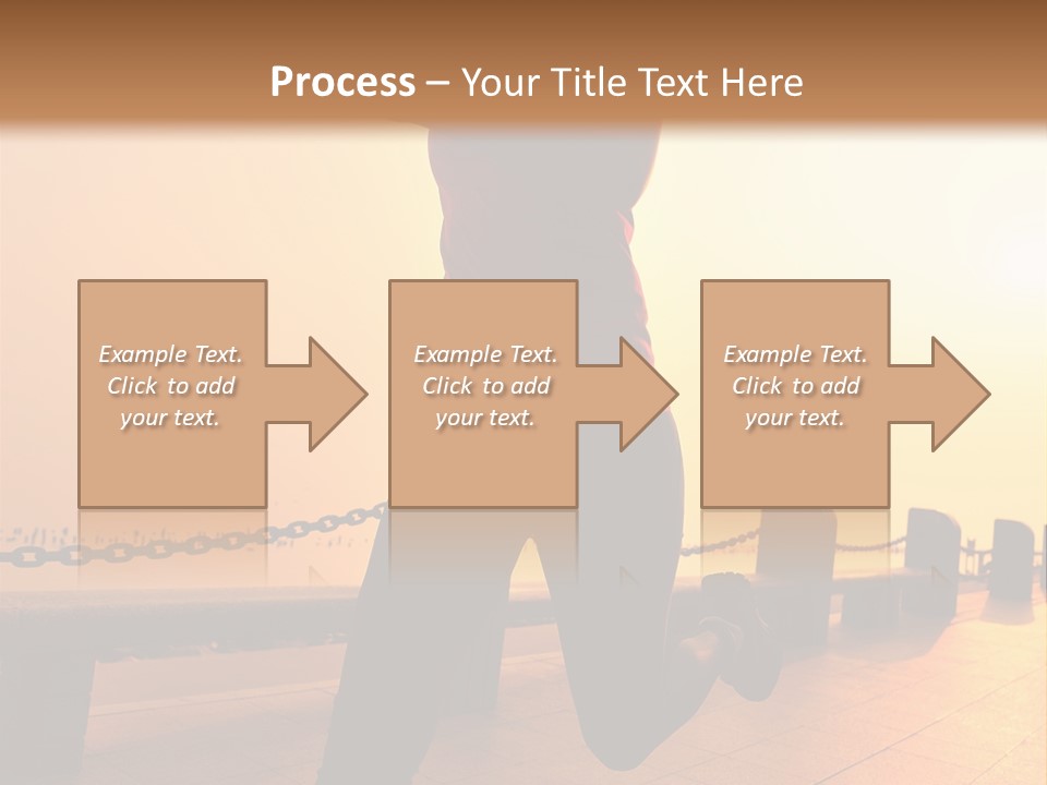 Person Free Sunrise PowerPoint Template