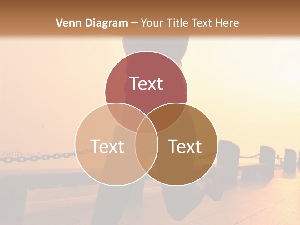 Person Free Sunrise PowerPoint Template