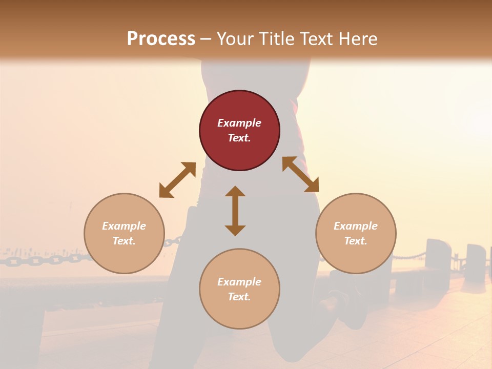 Person Free Sunrise PowerPoint Template